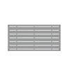 Image 1 : Barrette Outdoor Living Aluminum Frame for Decorative Screen Panels, Model 73055202