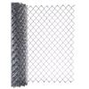 Image 1 : Galvanized Steel Chain Link Fence Rolls, 6 Ft Height, Mesh Size 50×50 MM – ONE ROLL PER LOT