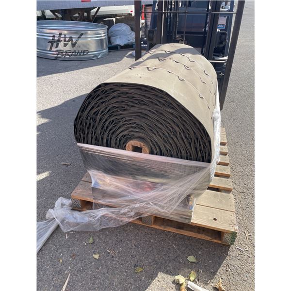 Rubber CONVEYOR/SWATHER BELT Roll, Approx. 46 Inches Wide