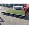 Image 5 : Portable Ramp With Artificial Turf Surface and Steel Frame Edging
