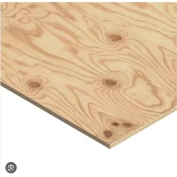 PALLET LOT -25 Sheets West Fraser CSP 5/8" Plywood Sheathing