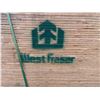 Image 4 : PALLET LOT -25 Sheets West Fraser CSP 5/8" Plywood Sheathing