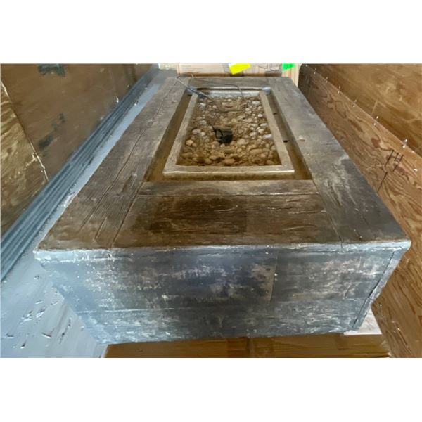 Glenwood Coffee Table Featuring LED Backlit Tabletop by Envirastone