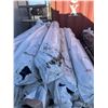 Image 4 : HITECH Plastics Black/White Silage Tarp Rolled- 50×100 Ft, 5 Mil Thickness