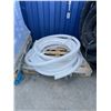 Image 2 : 100ft of 2-Inch White Corrugated fluid Pipe for Industrial Use