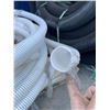 Image 3 : 100ft of 2-Inch White Corrugated fluid Pipe for Industrial Use