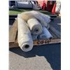Image 3 : Pallet of Translucent Plastic Sheeting Rolls in Various Sizes
