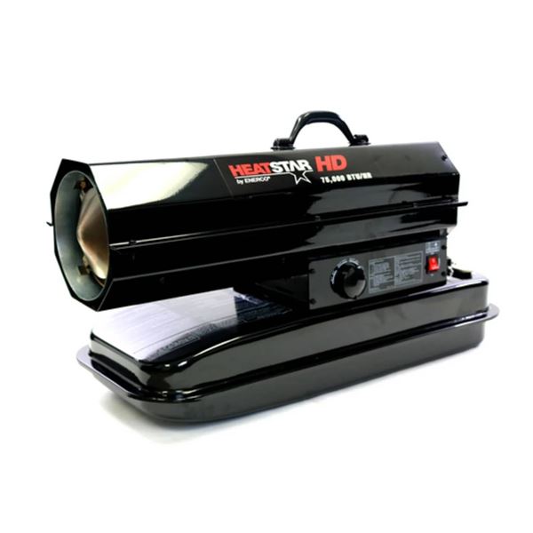 Heatstar HD 75,000 BTU/HR Heavy-Duty Kerosene Forced Air Heater