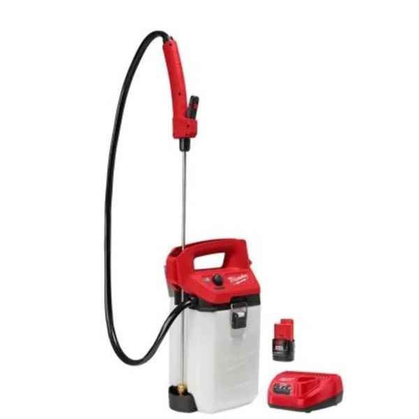 Milwaukee Electric – M12. 2 Gallon Handheld Sprayer KIT