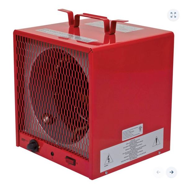 Thermo Sphere 4800 W Portable Heater with Dual Voltage Capabilities
