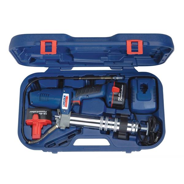 PowerLuber Grease Gun Model 1444E With Accessories