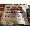 Image 2 : Bennett 100 Percent Cotton Drop Cloth, 8 ft x 12 ft (2.45 m x 3.60 m)