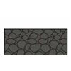 Image 1 : Lot of 2 Roomio All-Purpose Rugs, 36 in x 48 in, Color: Carbon Style: Stone