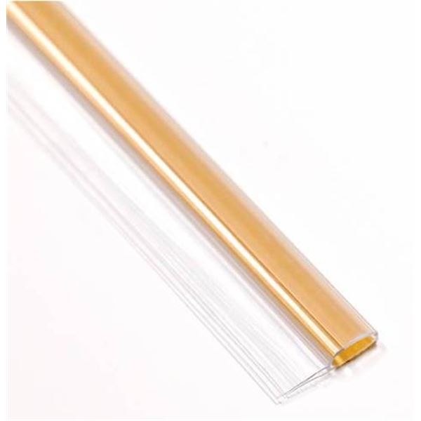 Polar Bear Products Vinyl Adhesive Door Sweep 36 Inch Clear PVC