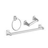 Image 1 : Moen Adler YB0193CH 3-Piece Bath Accessory Kit