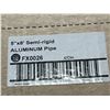 Image 3 : 5-Inch x 8-Foot Semi-Rigid Aluminum Pipe with Vent Covers, Model FX0026