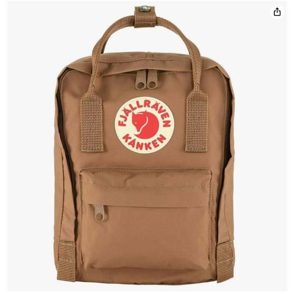 Fjallraven Kanken Mini Backpack, Style No. 23561, Beach Sand Color
