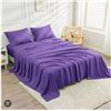 Image 1 : Comfy Bamboo World 4 Piece King Size Sheet Set – True Grand Gold Series – Purple