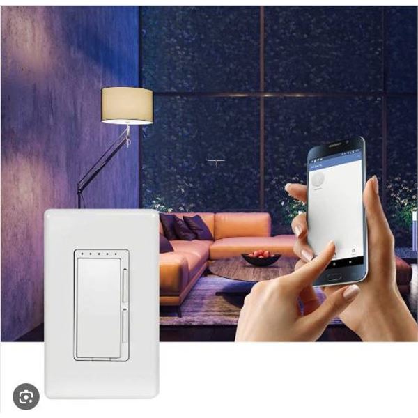 Lot of 3 – 3 pack  Feit Smart WiFi Dimmers With Voice Control Integration