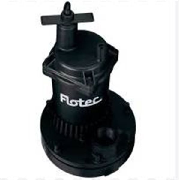 Flotec FP0S1250X Utility Pump With 1/6 HP and 1200 GPH Capability