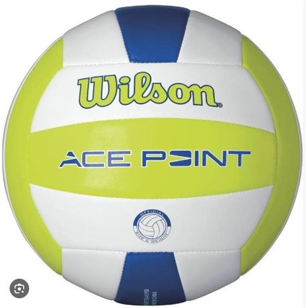 Wilson Soft Play Outdoor Volleyball, Size 5