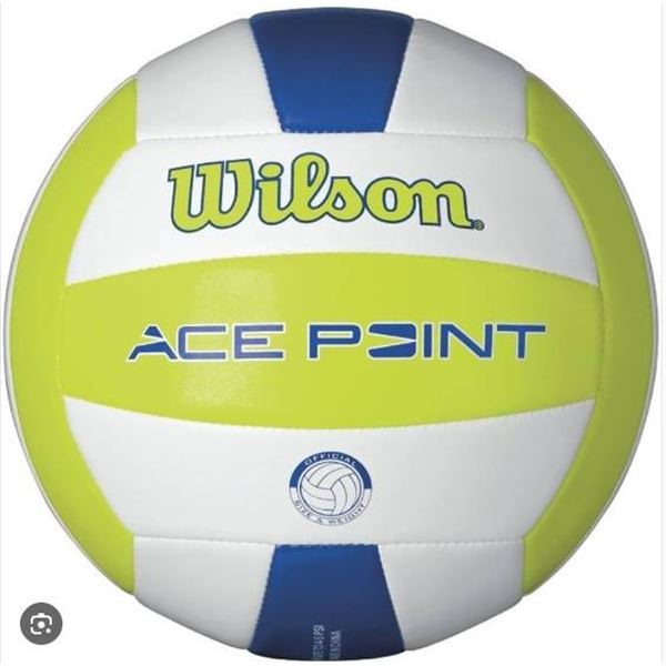 Wilson Soft Play Outdoor Volleyball, Size 5