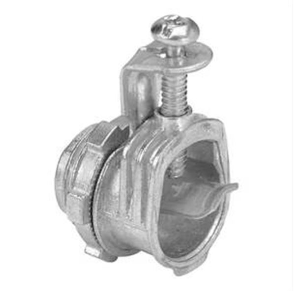 LOT OF 2 – 50 PC  Hubbell NM5038R50 One Screw Saddle Connectors, Zinc,