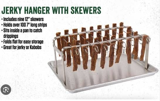 LEM Beef Jerky Rack With Hooks For Easy Drying