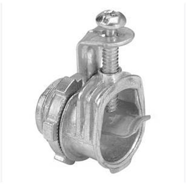 LOT OF 2 – 50 PC  Hubbell NM5038R50 One Screw Saddle Connectors, Zinc,