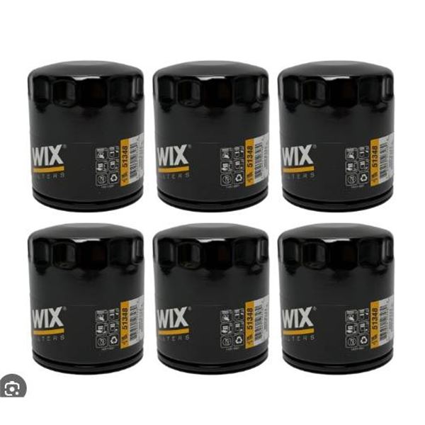 LOT OF 6 Wix Oil Filters Model 51356 – Automotive Maintenance