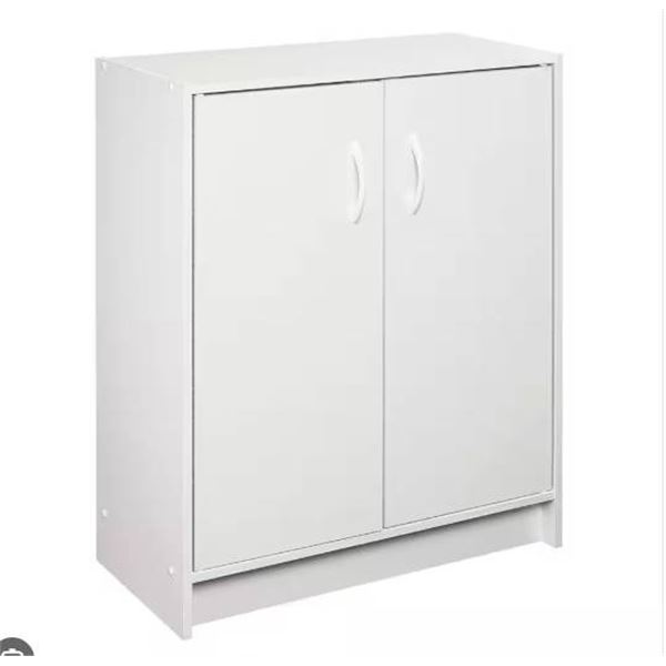 ClosetMaid 2-Door Stackable Organizer, White, 31.5 Inch