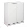 Image 1 : ClosetMaid 2-Door Stackable Organizer, White, 31.5 Inch