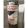 Image 2 : PVC Lawn Fence with 3″ x 2″ Mesh, 2′ x 50′, Galvanized Wire Coat