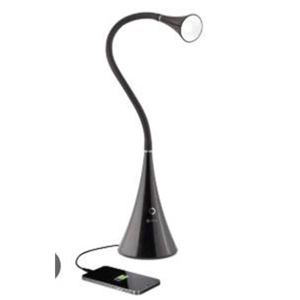 OttLite LED Desk Lamp with 3 Brightness Levels, Model 490254