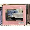 Image 2 : Comfy Bamboo World 8800 Gold Series Queen Sheet Set, 4 Pieces – Pink