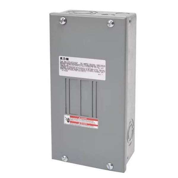 Eaton Type BR 70A Main Lug Loadcenter, CPL072SGP, 120/240 VAC