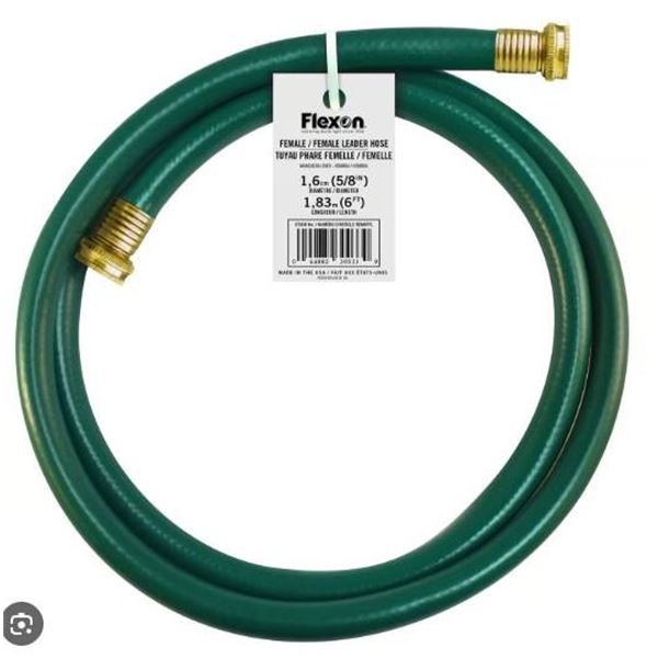 Lot of 8 Flexon 5/8-inch Diameter Leader Hose REM10FFCN
