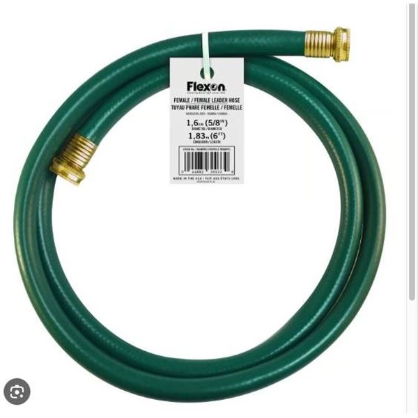 Lot of 9 Flexon 5/8-inch Diameter Leader Hose REM10FFCN