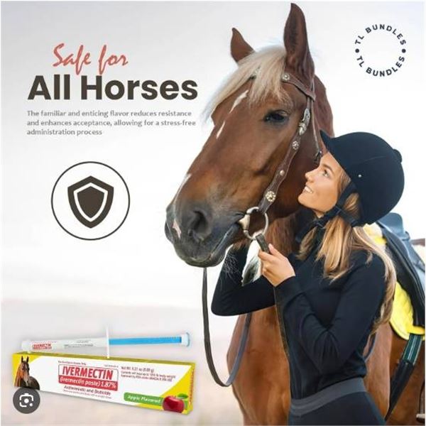 Powermectin Ivermectin Oral Paste for Horses, 16×6.42 g