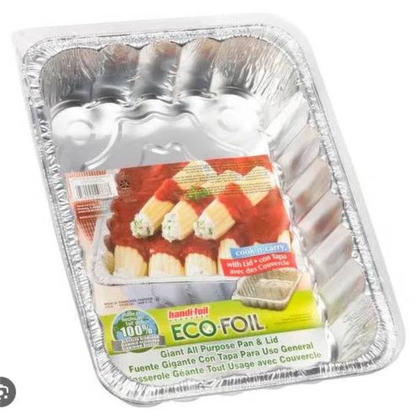 Lot of 12 – Handi-Foil Eco-Foil Giant All Purpose Pan And Lid Set