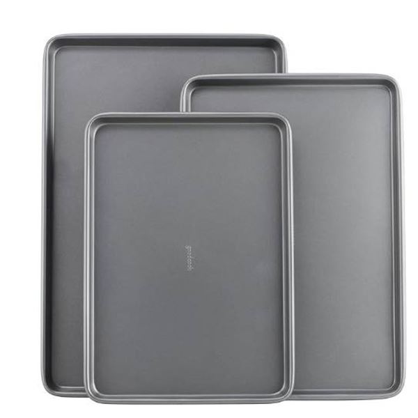 GoodCook Everyday Nonstick 3-Piece Baking Sheet Pan Set