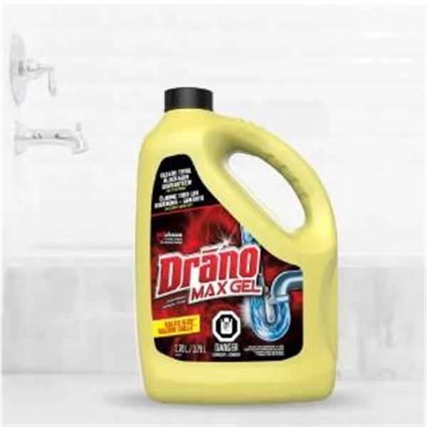 Drano Max Gel Clog Remover, 3.78 L / 3.78 Liters