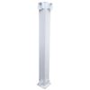 Image 1 : Lot of 4 white railing corner posts