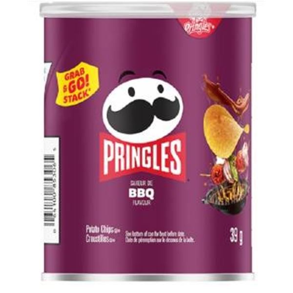 Pringles BBQ 11x39g Cans