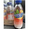 Image 2 : Snapple Zero Peach Tea 12 Pack 473 mL Bottles