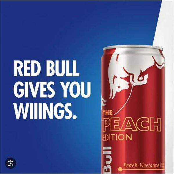 Red Bull The Peach Edition Energy Drink 24X250ML