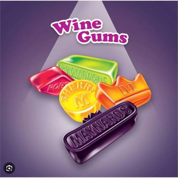Maynards Wine Gums 12 x 154g Candy Bags