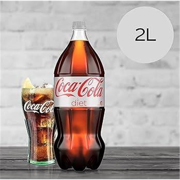 Coca-Cola Diet Coke 6 x 2L Bottles