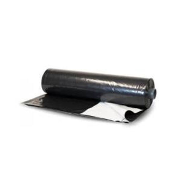 HITECH Plastics Black/White Silage Tarp Rolled- 50×100 Ft, 5 Mil Thickness