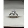 Image 1 : Brilliant Cut .80 Carat Solitaire Stone Ladies Engagement Ring with  Filagree Design Detailing in .9